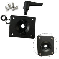 Kit De Accesorios Para Remolque De Barco Control De Rudder Con Mango Base Cuadrada J-hook Y Hebilla De Pared De Piso Para Kayak Canoa - details 8