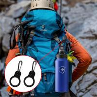 Clip de botella de agua de 2 piezas-Correas colgantes perfectas para bolsas, cinturones, ropa-Soporte de anillo de hebilla portátil para ciclismo, camping, senderismo y viajes - details 2