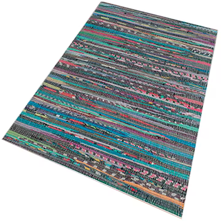 Wellhome Alfombra Poliester Estampada 60x100cm Lavable a Máquina Diseño Único Antibacterias - 1