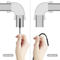 Cámara Endoscópica Android 5.5MM Micro USB Tipo C 3 En 1 Mini Cámara Impermeable Con LED Inspección De Coche Para HUAWEI XIAOMI PC - details 4