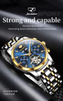 Reloj Métrico Automático Multifuncional JSDUN Para Hombres Elegante Reloj De Pulsera Casual Con Manos Luminosas Resistente Al Agua Y Choque - details 4