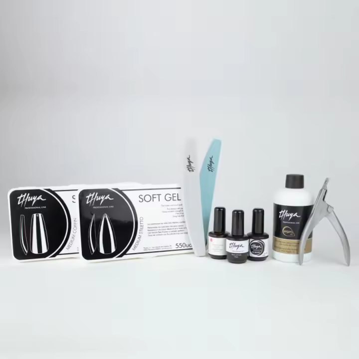 Thuya Kit Intro Soft Gel - Manicura de Uñas - Kit Completo para Manicura en Gel Suave - 1