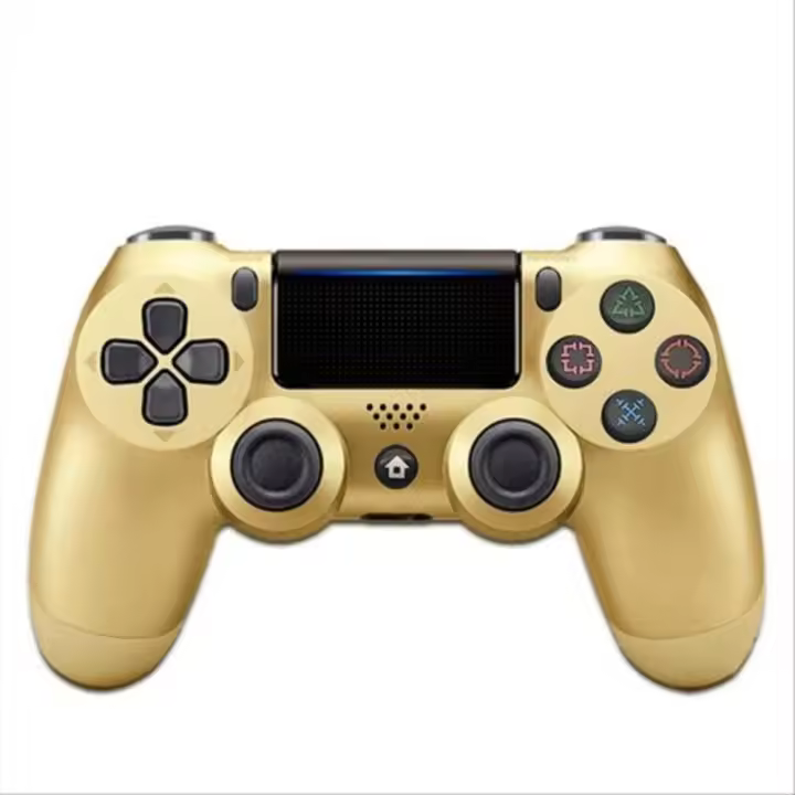 Mando inalambrico Doubleshock 4 ,compatible con PC , Android , consola PS4 (inalambrico)  , PS3 (por cable) , dorado , ENVÍO 24H ,NUEVO - 1