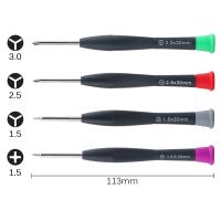 Kit De Desmontaje Para Móvil Y 1.5 2.5 3.0 Herramienta De Reparación Para Apple Android Conjunto De Destornilladores Magnéticos Multifunción Con Mango - details 4