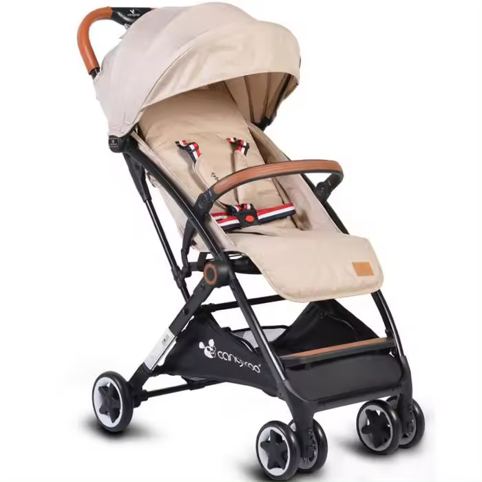 Carrinho de bebé Cangaroo Paris Beige - 1