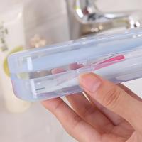 Caja De Almacenamiento Multifuncional Portátil Para Viajes Caja De Dientes De Colores Caja De Almacenamiento De Maquillaje Y Artículos De Higiene Personal - details 5