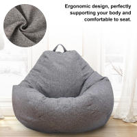 Cubierta De Silla De Tamaño Grande Para Silla De Tamaño S/M/XL Muebles Cómodos Para El Salón Cubierta De Silla De Tamaño Grande Para Niños Sin Relleno - details 2