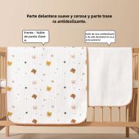 2 piezas de Mantas para bebés de 35,4*27,5 pulgadas, envoltura Gruesa para Bebés, Diseño de múltiples patrones, Perfectas para mantas Cálidas para bebés para uso en interiores y Exteriores Estaciones Frías - details 5