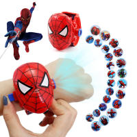 Reloj Digital Disney Spiderman Proyección 24 Hombres Capitán América Iron Man Juguetes Hulk Regalos Para Niños Educativo Batería AG3X4 - details 27