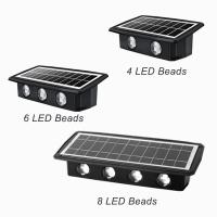Spotlight Solar LED Impermeable Para Exterior Iluminación Automática Con Luz Solar Para Porche Balcón Courtyard Jardín Moderno - details 12
