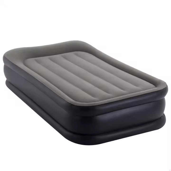 Colchón hinchable INTEX Dura-Beam Plus Deluxe Pillow, Altura 42 cm, Cama de aire individual, Cama de aire doble, Colchón hinchable doble, Colchón hinchable individual - 1