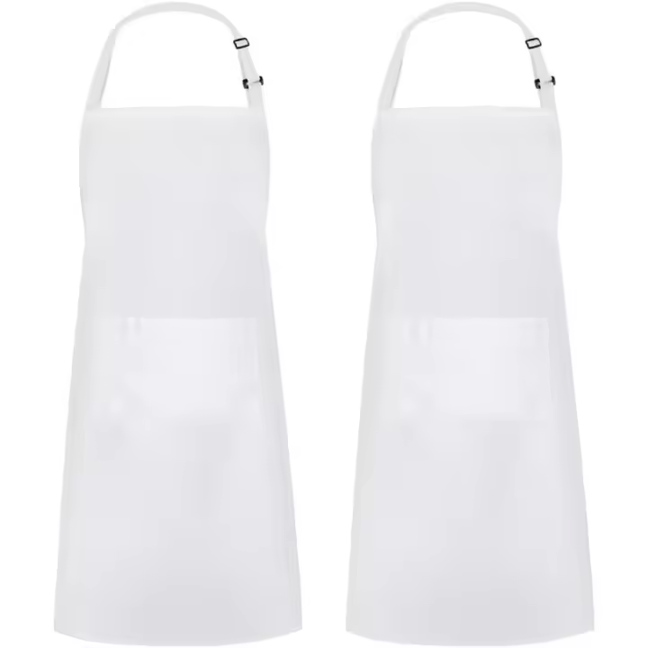 Delantal de Cocina impermeable Y a prueba de Agua para el hogar, ajustable, sin Mangas, para trabajo de Camarero Masculino y Femenino - 1