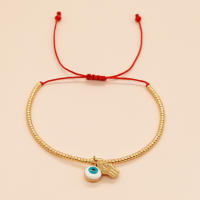 Pulsera Bohemia Hecha a Mano Con Cuentas De Oro Miyuki Y Ajustable Para Mujer Accesorio De Moda De Cuentas Geométricas - details 3