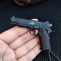 Mini Pistola De Aleación 1:3 92F Llaveañera Desmontable Pistola Falso Para Colección Pendantes Para Bolsos Juguetes Para Adultos Y Niños Desde 14 Años - details 9