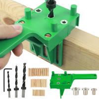 Juego De Agujeros En Bolsillo De Madera Toorise Guía De Perforación Para Carpintero Y Madera Localizador De Agujeros De Taladro - details 4