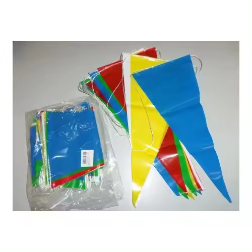 BOLSA BANDERA TRIANGULAR DE PLASTICO - 1