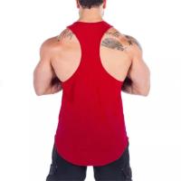 Camiseta Deportiva Sin Mangas Para Hombre Estilo Fitness Y Gimnasio Secado Rápido Transpirable Verano Y-Back Mesh Para Ejercicio Y Musculación - details 10