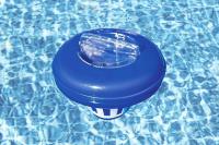 Bestway 58071 - Flowclear Dosificador Dispensador de Cloro Regulable para Piscinas Ajustable Tamaño Grande Medidas: 16.5 x 16.5 x 17.2 CM Admite Tabletas con un Diámetro Máximo de 7,6 cm Fácil y Rápida Apertura y Cierre Repuesto, Recambio - details 0
