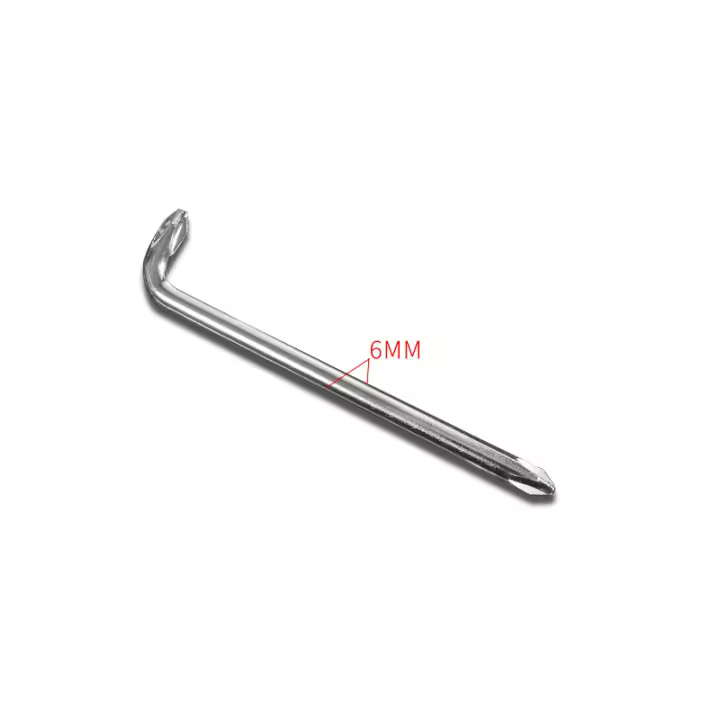 Llave De Destornillador Tipo L Phillips/Hexágono PH0 PH1 PH2 H4 H5 H6 Mini Destornillador De Acero Al Carbono Con Forma Elbowed Arm - 1