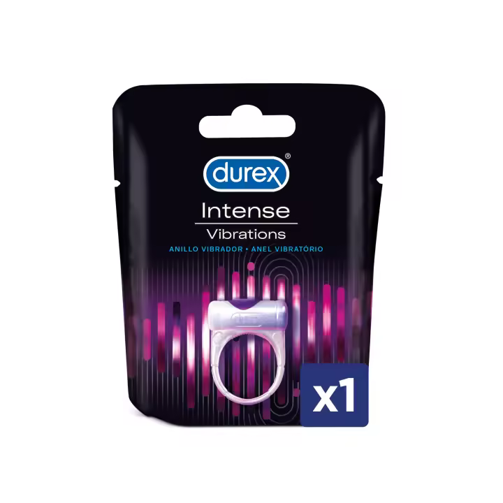 Durex Juguete Sexual Anillo Vibrador Intense Orgasmic Vibrations Estimulador Clítoris - 1