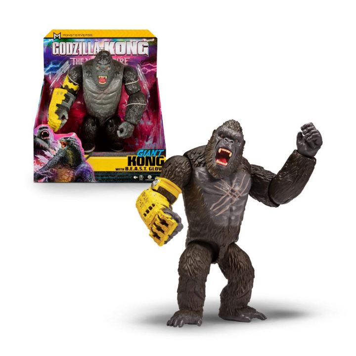 Figura Gxx Giant King Kong con accesorios y diferntes puntos de articulacion 28 cm. (Famosa MN300200)