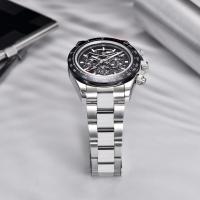 Reloj Mecánico PAGANI DESIGN 40mm Esqueleto Acero Inoxidable Impermeable Para Hombres Cristal De Zafiro Lujo Pulsera De Moda Y Casual - details 1