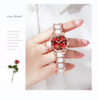 Reloj De Cuarzo Para Mujer OLEVS Movimiento Japonés Resistente Al Agua Acero Inoxidable Cerámica Lujo Reloj De Pulsera Para Damas Conjunto Popular - details 11