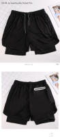 Shorts De Running Para Hombres De Alta Calidad Transpirables Y Secado Rápido 3 Puntos Para Deporte Y Fitness Absorción De Sudor - details 12