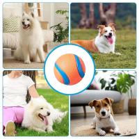 Bola De Juguete Para Perros Duradera Y Elástica Adecuada Para Masticar Y Saltar Accesorio Para Mascotas Tamaño Grande Mediano Y Pequeño - details 3