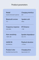 Auriculares Bluetooth de nuevo estilo montados en la cabeza Jst-36 con graves potentes, insertables en tarjeta, auriculares estéreo de algodón de alta calidad para juegos - details 11