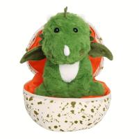 Juguete De Peluche 2 En 1 Dinosaurio Y Huevo Suave E Imaginativo Para Juegos Regalo Para Edades 3-6 Adecuado Para Fiestas Material De Algodón Relleno De Poliéster - details 3