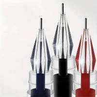 3pcs Rotuladores De Tinta Gel 0.5mm Fino Secado Rápido Negro Azul Rojo Para Escuela Y Oficina Suministros De Escritura - details 3