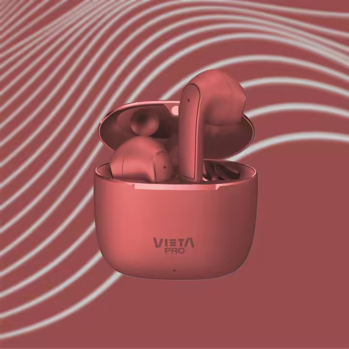 Vieta Pro Auriculares Fit 2, True Wireless, Bluetooth 5.3, Touch Control y Voice Assistant, 16 Horas de autonomía y Acabados en Metal - 1