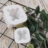 2 piezas de molde de vela de silicona, molde de velas de bricolaje, moldes de velas de olor, molde de silicona 3D adornos de silicona molde de silicona para velas adornos de artesanía jabón hecho a mano la mano - details 2