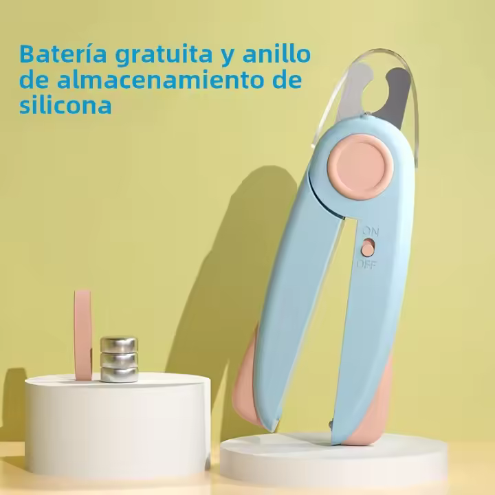 Tijeras De Uñas Para Gatos Y Perros Con Luz LED Ilumina La Línea De Sangre Acero Inoxidable Corte Preciso Y Cómodo Agarre Accesorios Para Mascotas - 1