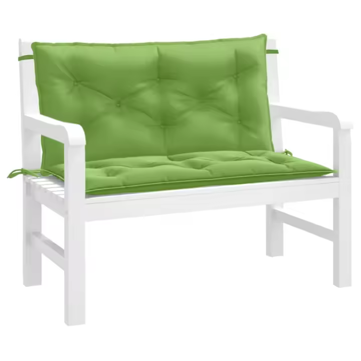 Funda par banc Jardí  UD tel verd melang 100x50x cm - 1