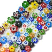 Hilo De 1 Pieza De Flores Hechas a Mano Millefiori De Vidrio Para DIY Joyería De Cuentas Para Niñas Collares Pulseras Kit De Fabricación - details 0