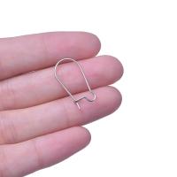 50/100PCS Tenedores De Aretes De Acero Inoxidable Color Plata Para Fabricación De Joyas DIY Gancho De Hierro Para Aretes Suministros De Enlaces - details 30