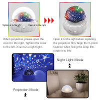 Proyector De Estrellas Y Luna LED Unicornio Luz De Ambiente Para Regalos Decoración De Hogar Somnolencia Infantil Regalo Para Niños Camping Verano - details 4