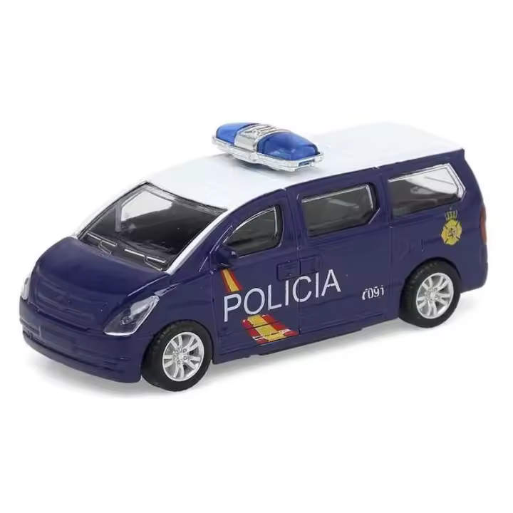 Coche de juguete Policía Nacional de metal 22384 ATOSA - 1