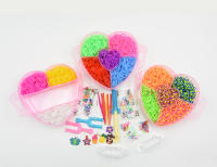 Juego De Hilo De Goma Para Tejer Pulseras DIY Manualidades Para Niñas Set De Loom De Silicona Regalo Creativo Para Niños Y Niñas - details 13