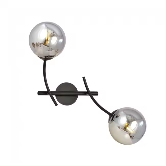 Wonderlamp Aplique de pared Helmet Grafito (2 luces) - 1