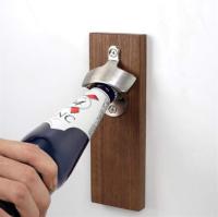 LifeStyle-Descapsulador de Pared Acero Inoxidable Clásico,Juego de 2 Abridores de botellas de cocina montado en la pared, herramientas de cerveza,abridor de Cerveza colgado en la Pared - details 1