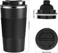 Café Thermico de Acero Inoxidable Reutilizables sin BPA de Automóvil Coche - details 2