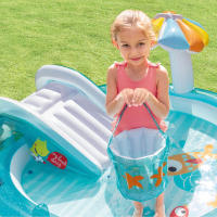 Centro de juegos cocodrilo con tobogán INTEX - details 2