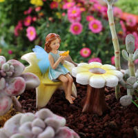 Juego De Flores Fae Para Decorar Un Ambiente Relajante Con Micro Paisajes De Macetas Adorno De Verano Para Exterior Estilo Fairy - details 8