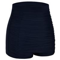 Bikini De Verano Para Mujer Talla Grande Cintura Alta Shorts De Natación En Negro Y Azul Moda Bikini Adecuado Para Playa Y Piscina - details 3