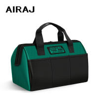 Bolsa De Herramientas AIRAJ De 13 Pulgadas Gran Capacidad De Apertura Superior Para Electricistas Carpinteros Y Fitters - details 0
