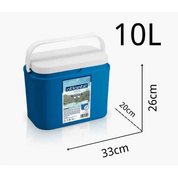 Atlantic Nevera Pasiva 10L，18L，24L，30L- La Mejor Nevera portatil para Camping, Playa, o Campo. - 1