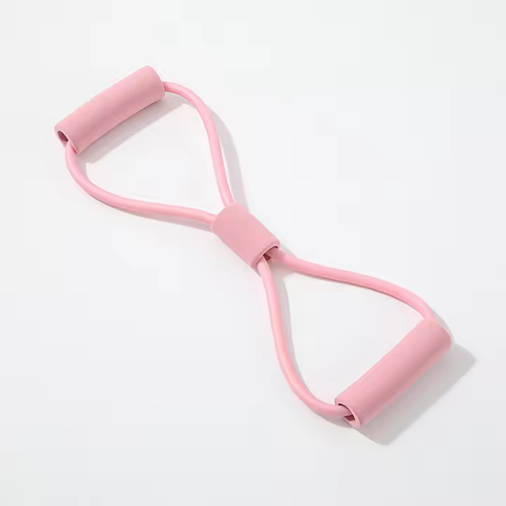 Banda De Resistencia Para Yoga Y Ejercicio De Cuello Accesorio De Fitness De Goma Para Mujer Equipo De Gimnasio De Entrenamiento Y Estiramiento - 1